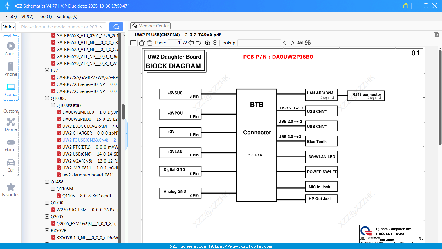 Laptop Gigabyte UW2 PI USB(CN3&CN4)_2_0_2_TA9nA
